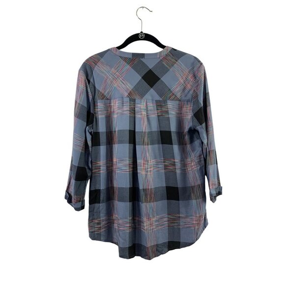 Como Vintage Women's Plaid Top - Picture 2 of 6